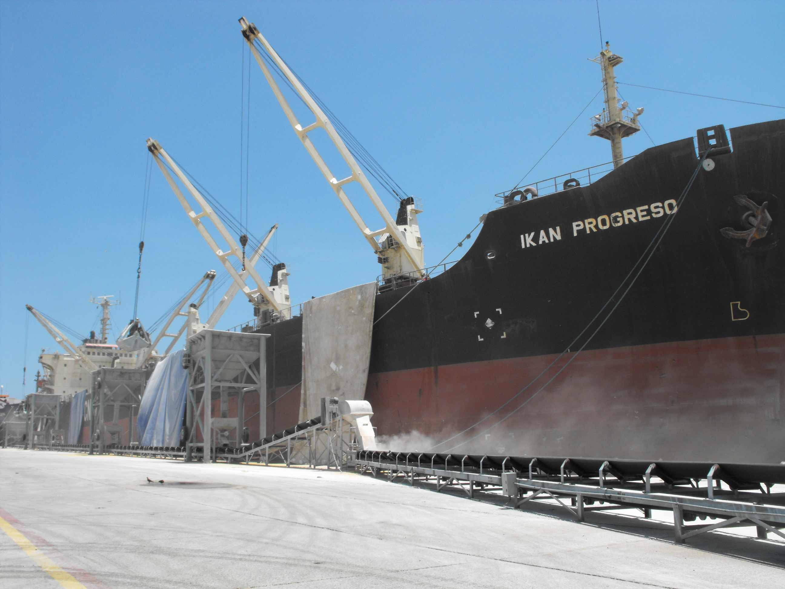 PORT OF COATZACOALCOS INCREASES THE AGRICULTURAL BULK CARGO